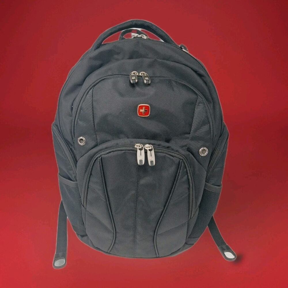 Wenger Swissgear Scansmart Laptop Backpack With Airflow Technology Black Large